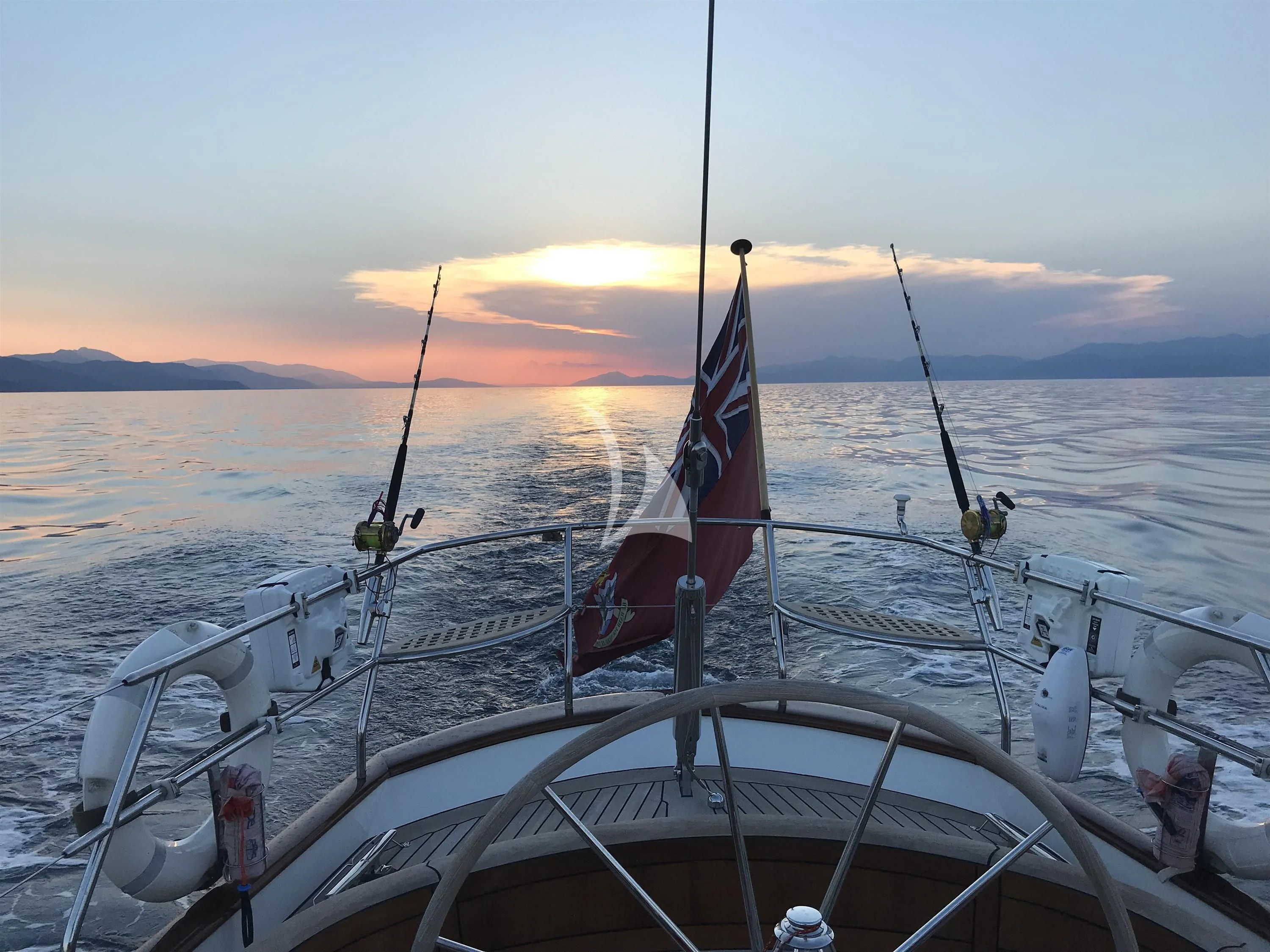 a boat on the water aboard KEALOHA Yacht for Sale