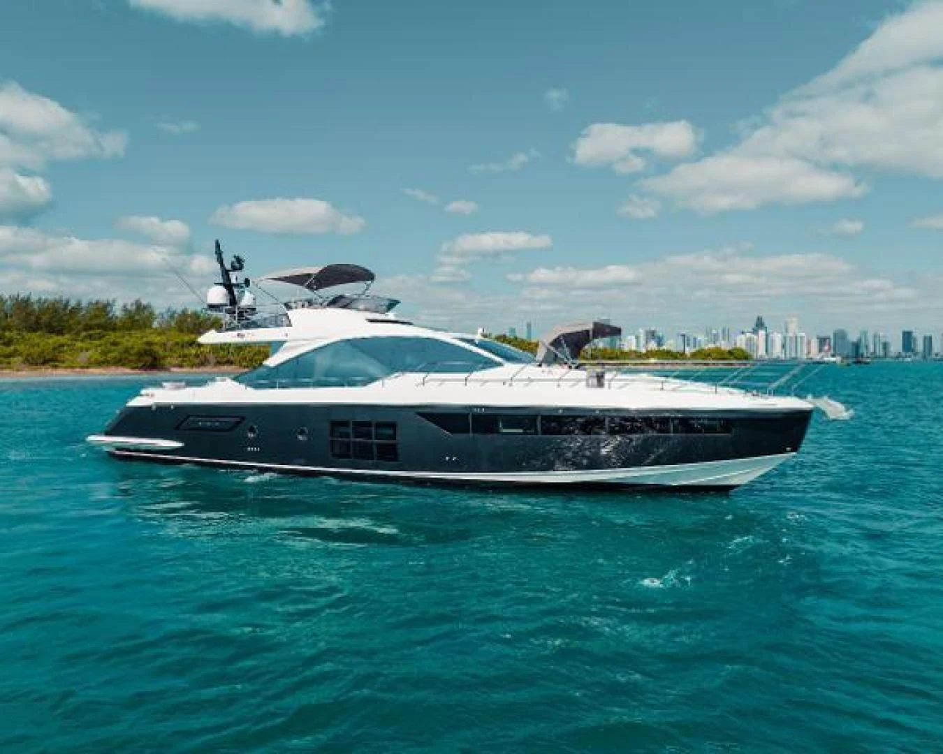 a boat in the water aboard SEA BAR Yacht for Sale