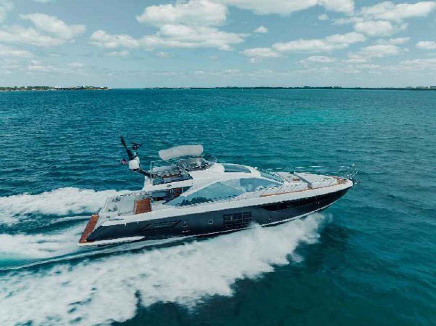 a ship on the water aboard SEA BAR Yacht for Sale