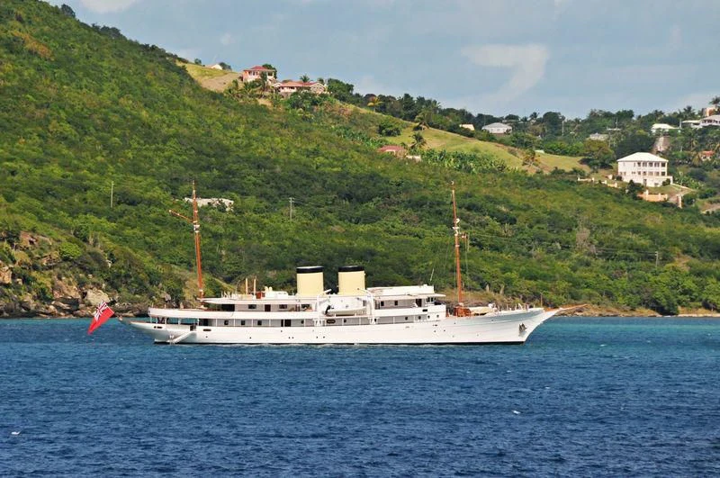 a boat on the water aboard TALITHA Yacht for Sale
