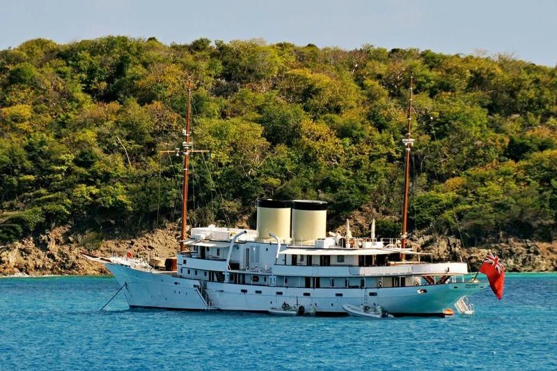 a boat in the water aboard TALITHA Yacht for Sale