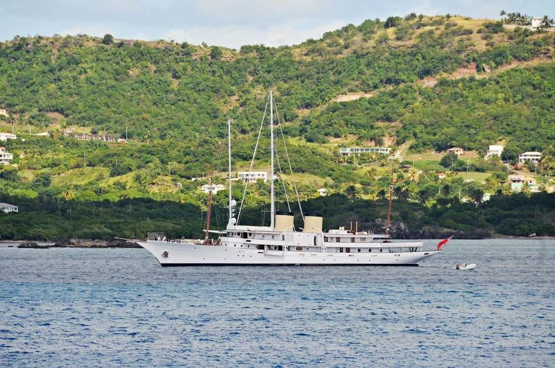 a boat on the water aboard TALITHA Yacht for Sale