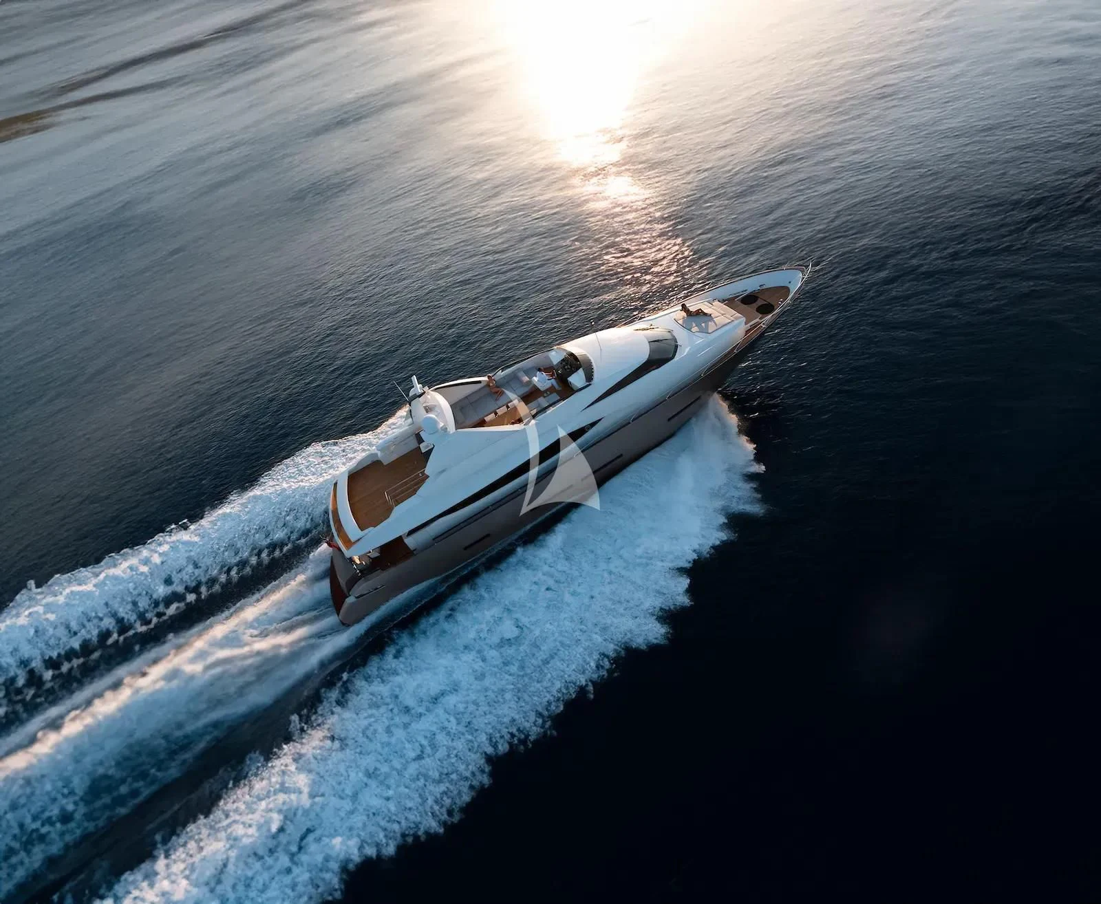 a boat on the water aboard QUASAR Yacht for Sale