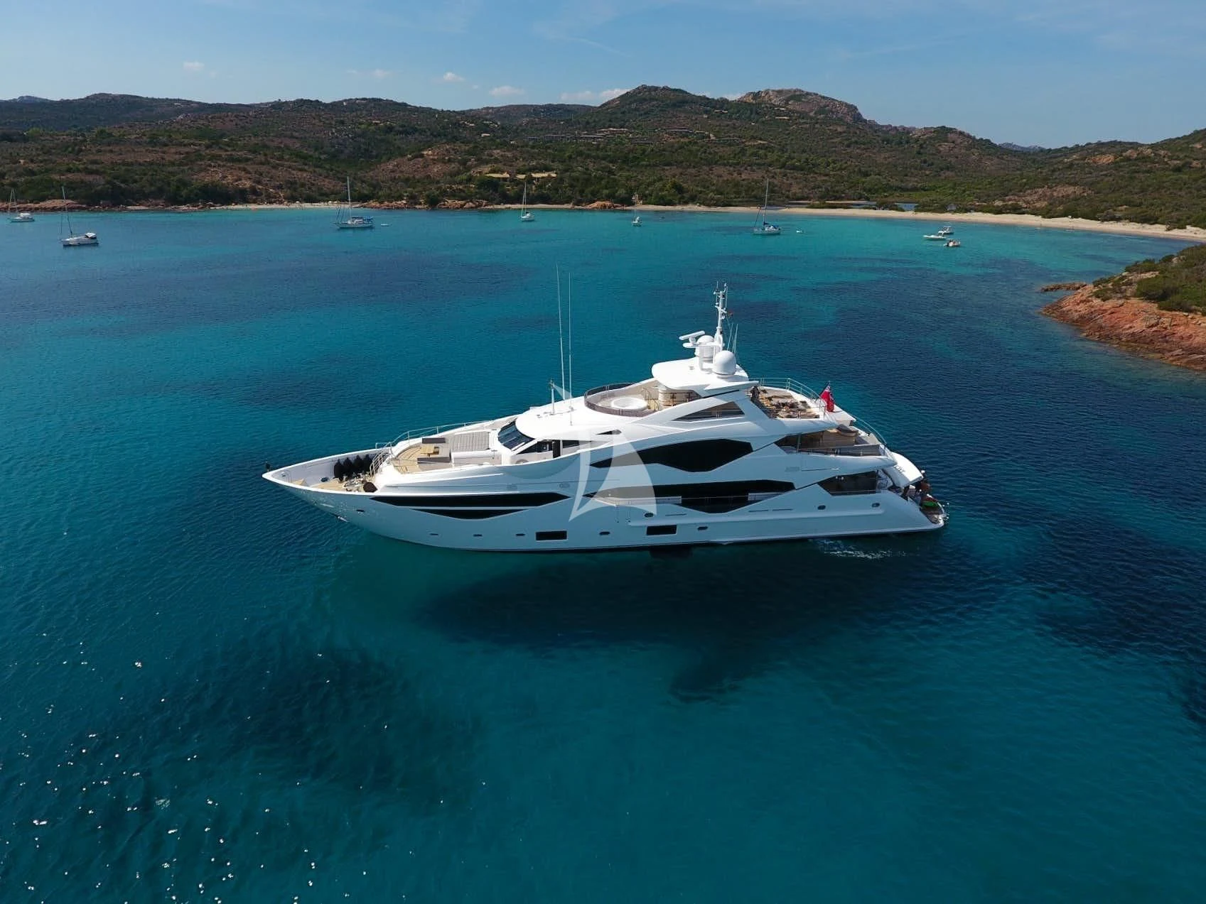 a boat in the water aboard E-MOTION Yacht for Sale