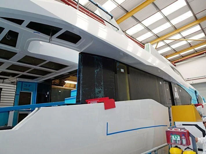 a close-up of a machine aboard SANITY Yacht for Sale
