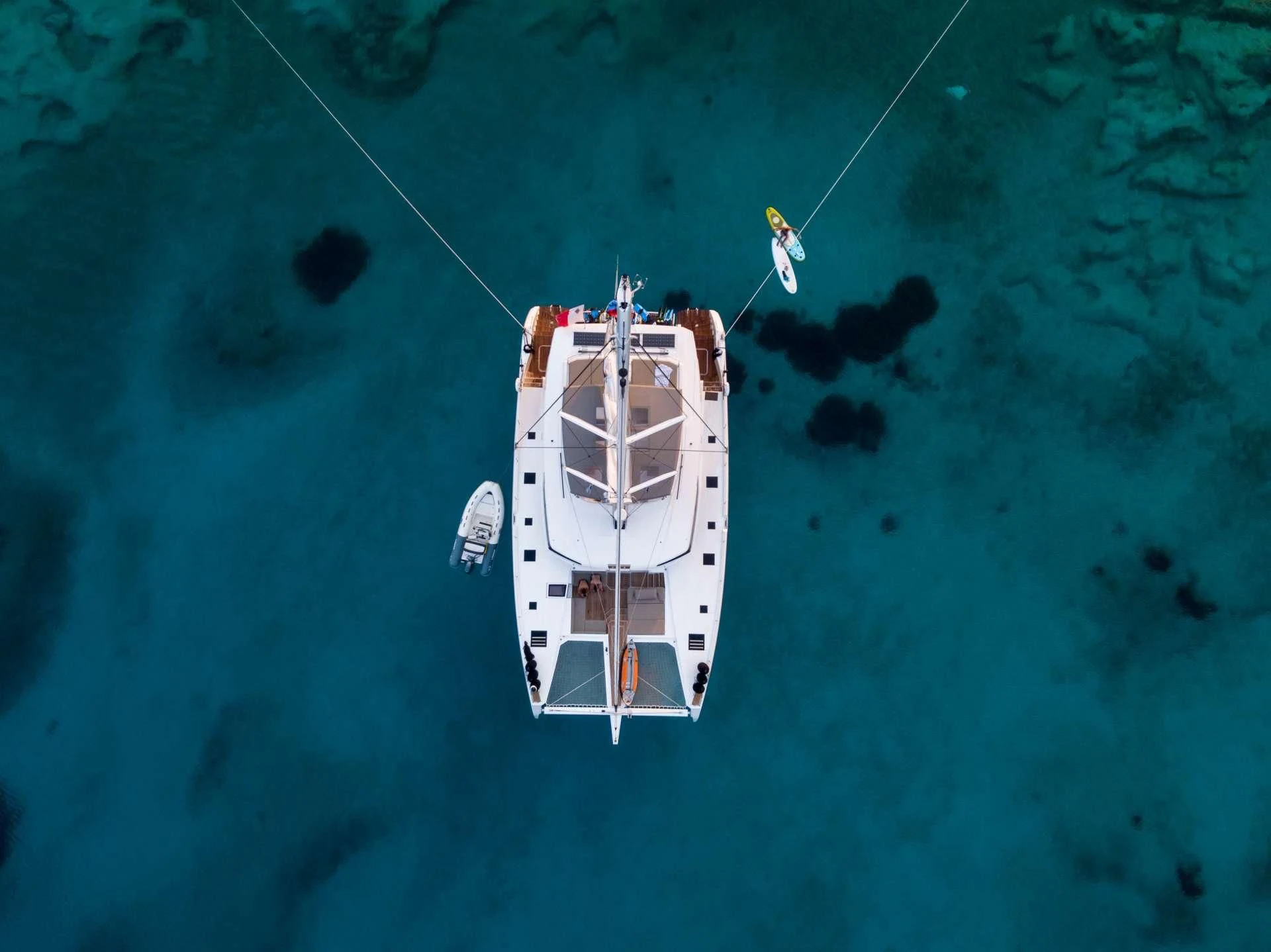 a space shuttle in the water aboard SERENISSIMA Yacht for Charter