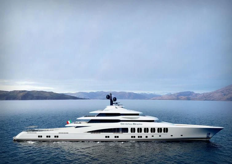a white yacht in the water aboard SEASENSE Yacht for Sale