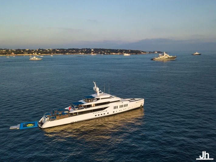 a boat on the water aboard SEASENSE Yacht for Sale