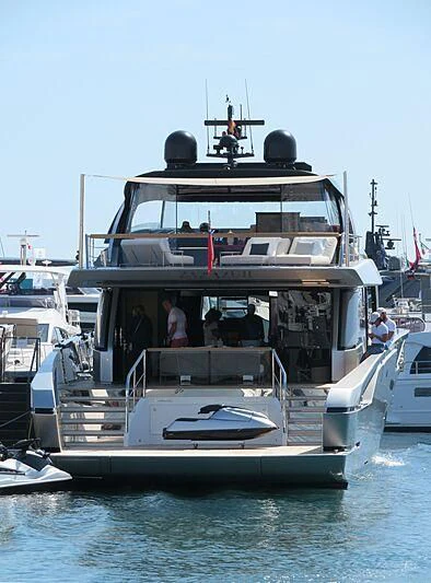 a boat with people on it aboard ZAZZAZU II Yacht for Sale