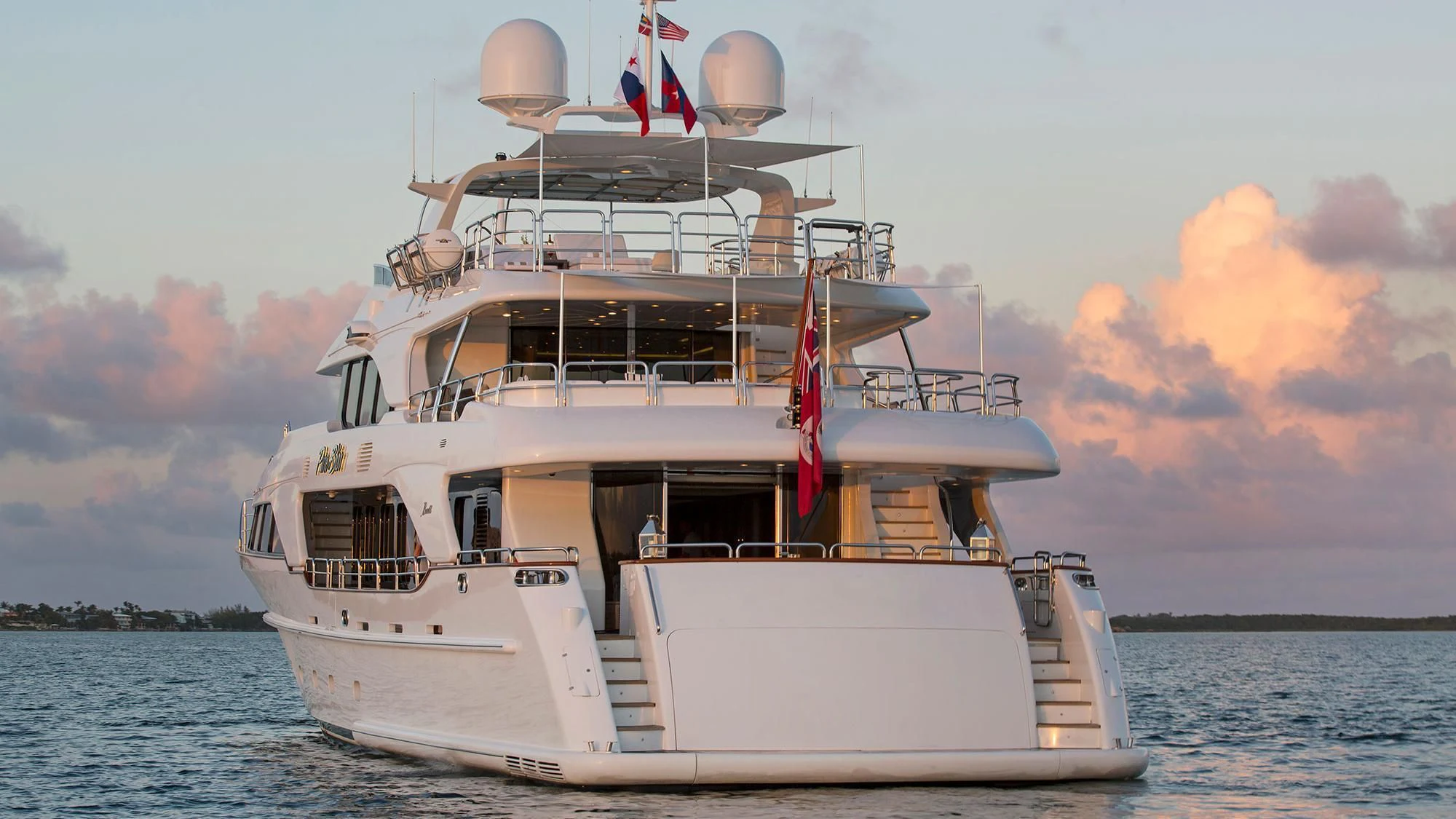 a boat in the water aboard CRISTOBAL Yacht for Charter