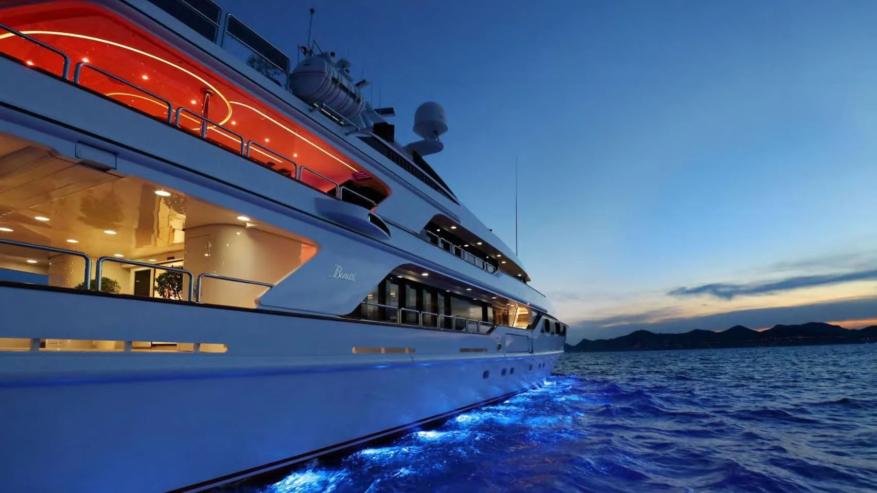 a boat on the water aboard CODE 8 Yacht for Sale