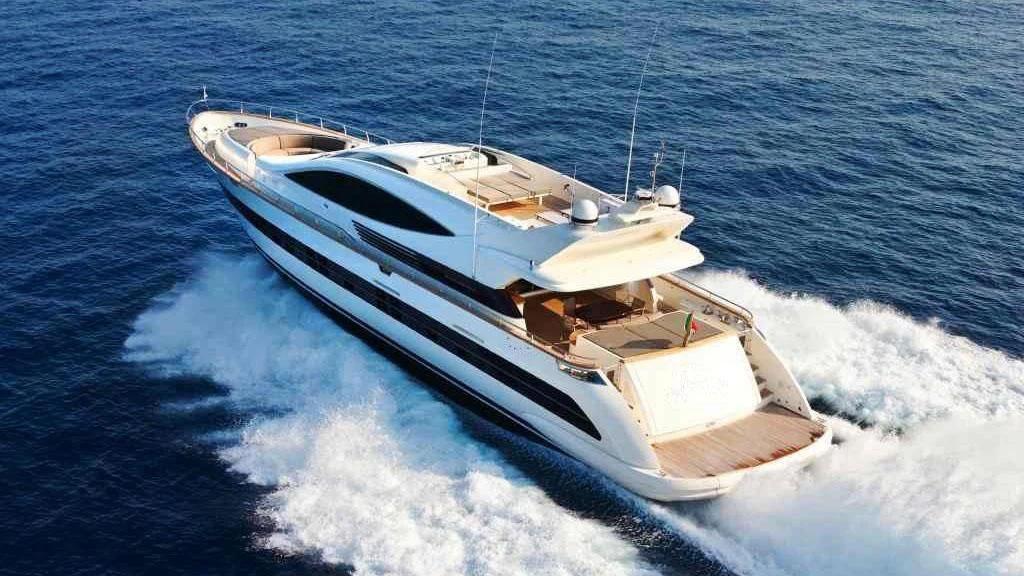 a boat on the water aboard TOBY Yacht for Sale