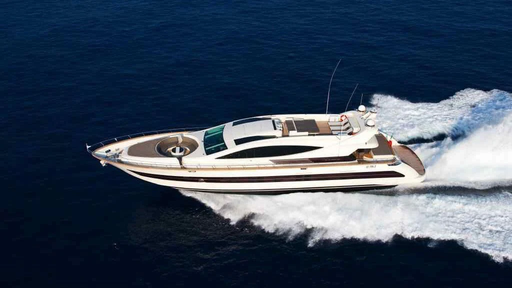 a boat on the water aboard TOBY Yacht for Sale