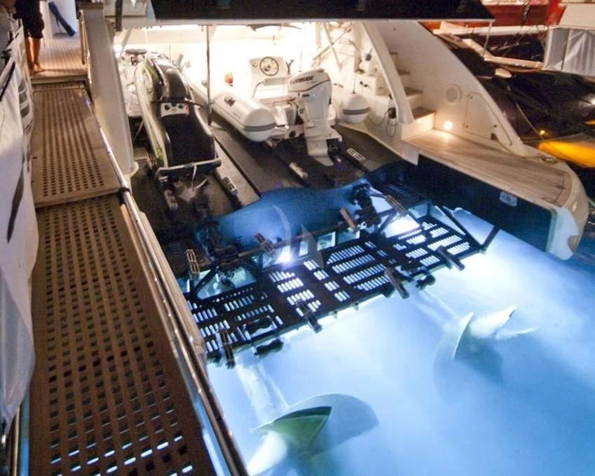 a machine on the counter aboard TOBY Yacht for Sale