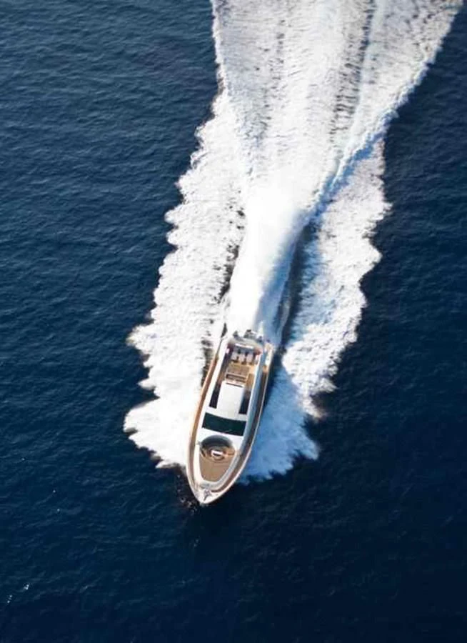 a ship on the water aboard TOBY Yacht for Sale