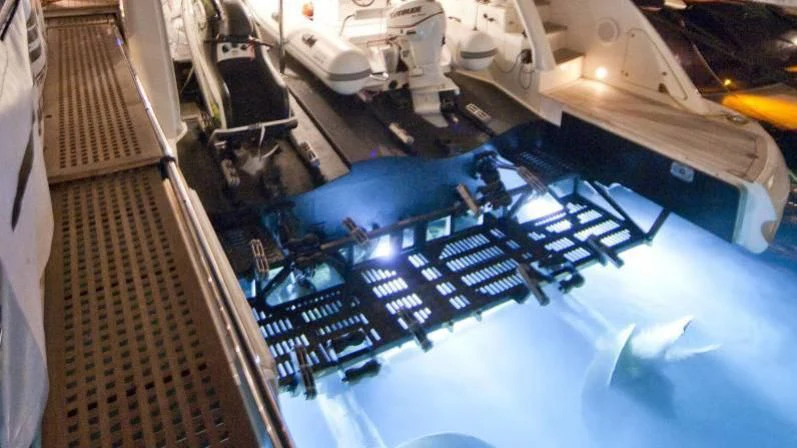 a machine on the counter aboard TOBY Yacht for Sale