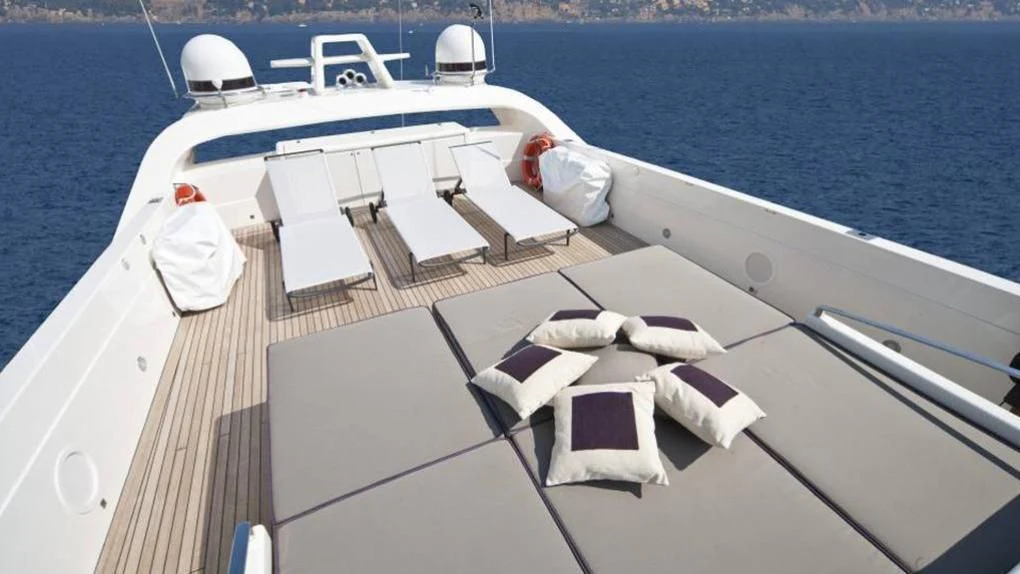 a boat on the water aboard TOBY Yacht for Sale
