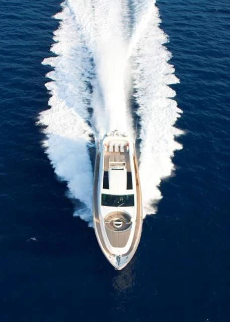 a boat on the water aboard TOBY Yacht for Sale