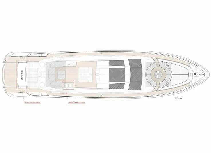 diagram aboard TOBY Yacht for Sale