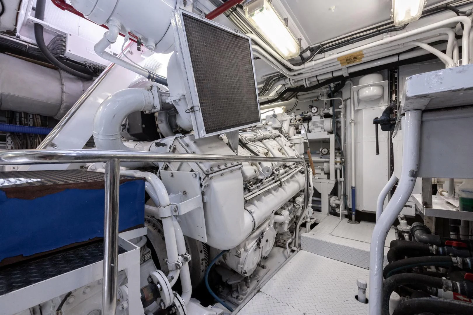 a close-up of a machine aboard DREAM RIDER Yacht for Sale