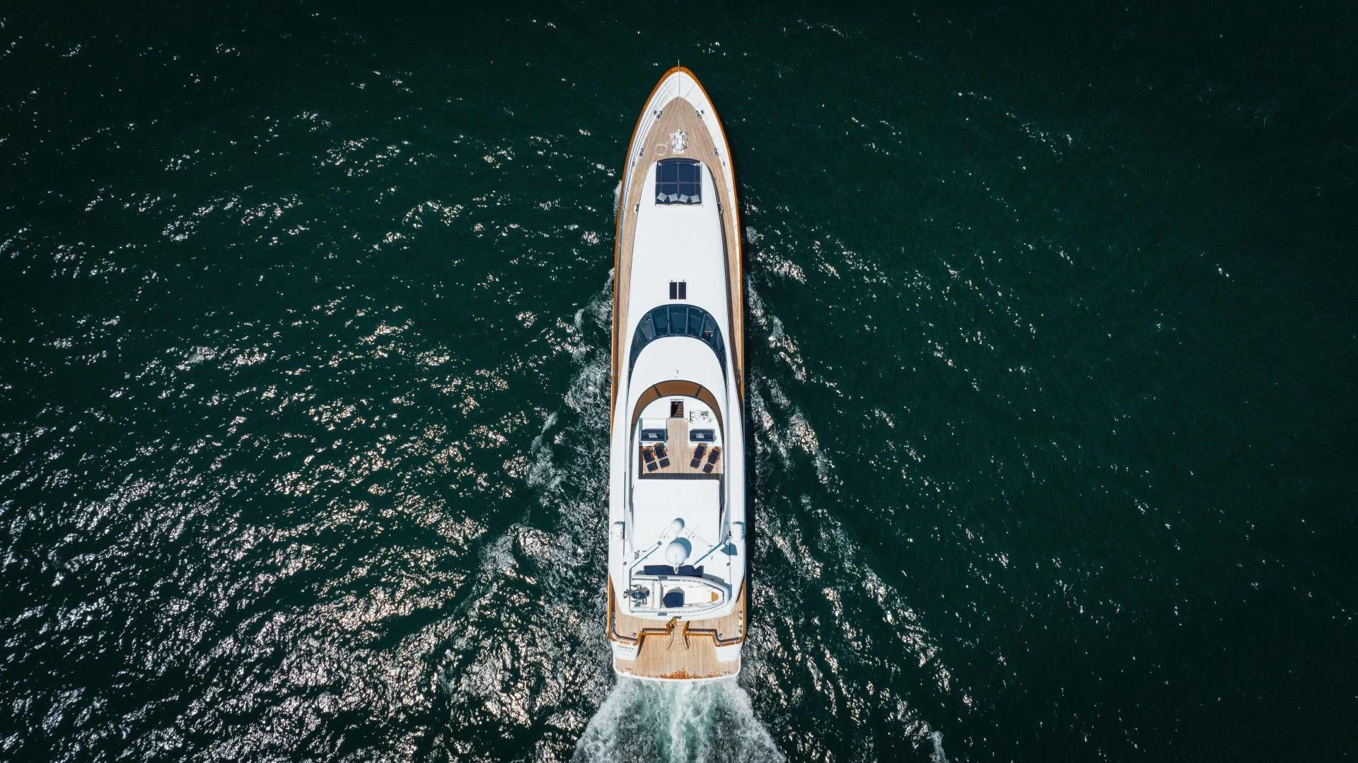 a space shuttle in space aboard DREAM RIDER Yacht for Sale