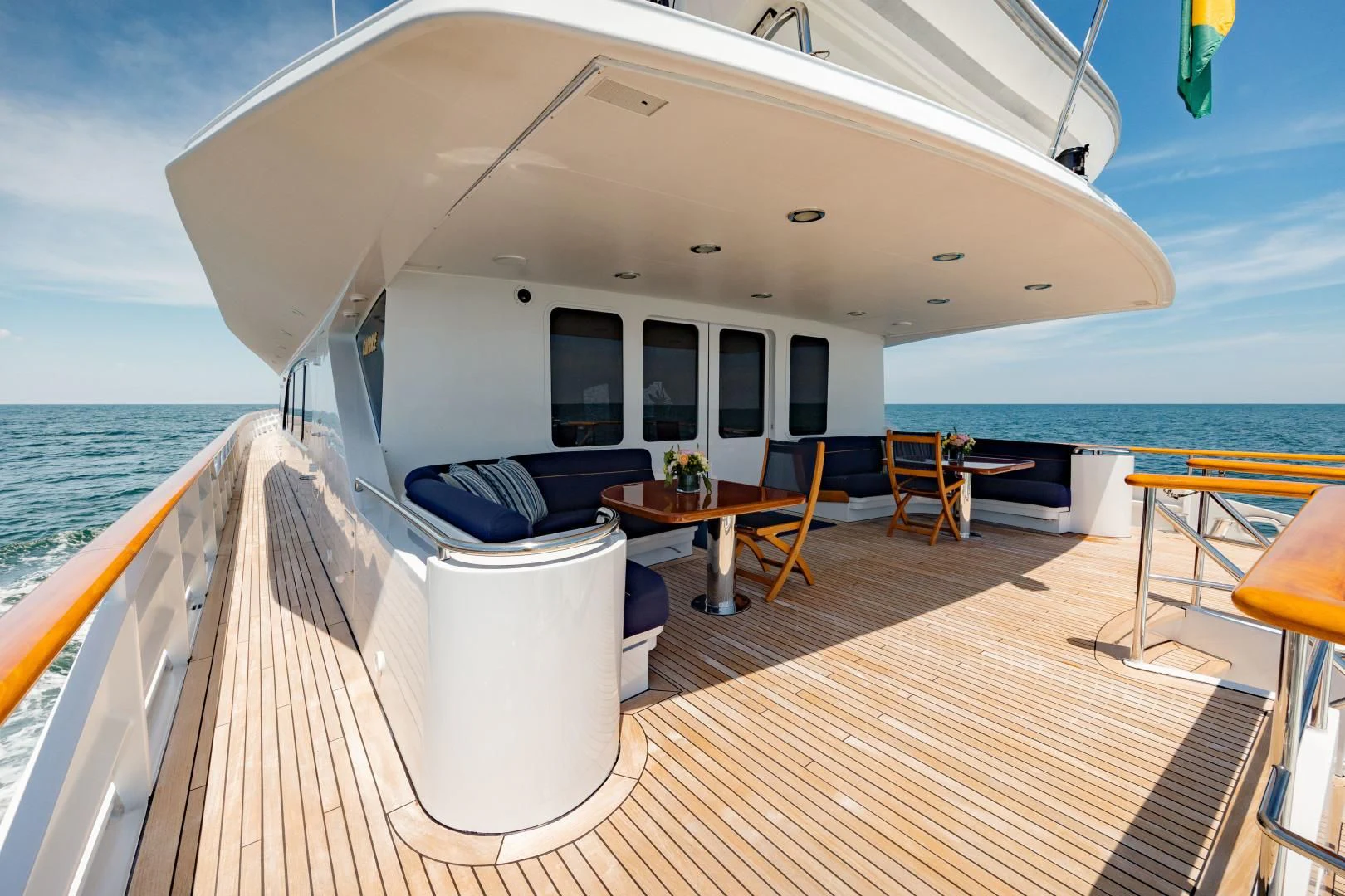 a boat on the water aboard DREAM RIDER Yacht for Sale