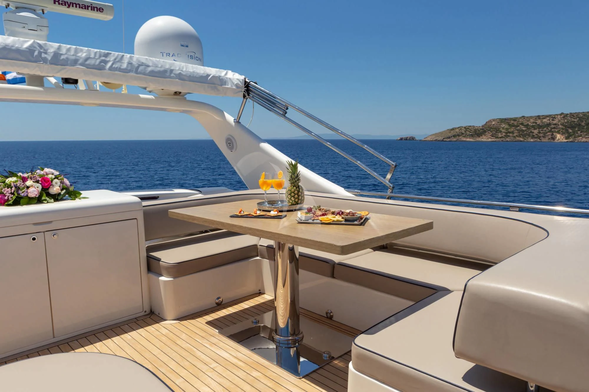a boat on the water aboard LEGEND Yacht for Sale