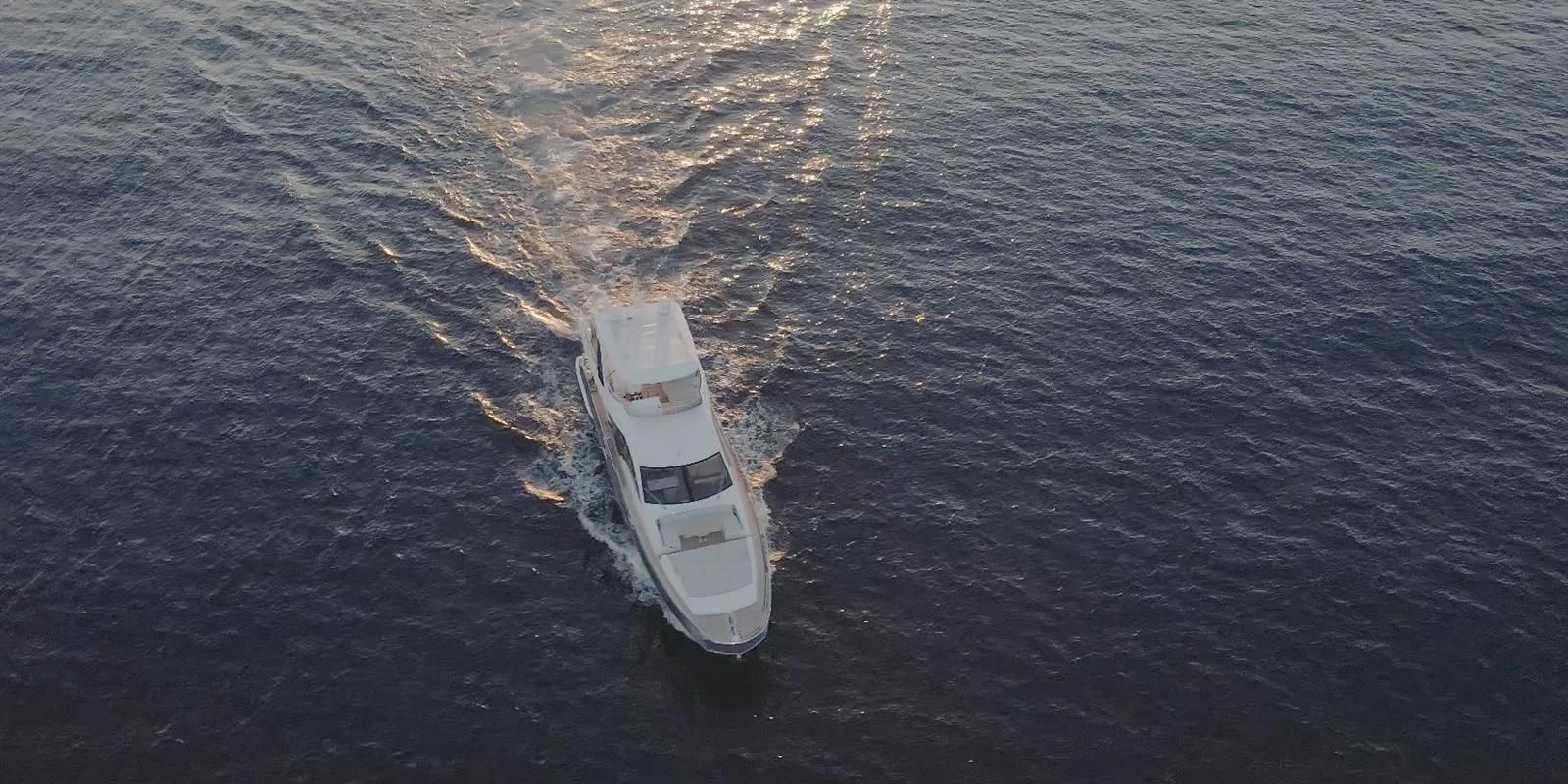 a boat on the water aboard SOLSTICE Yacht for Sale