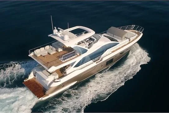 a ship on the water aboard SOLSTICE Yacht for Sale
