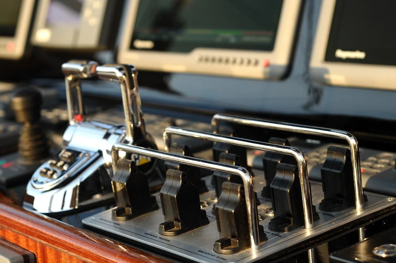 close-up of a machine aboard CLEAR EYES Yacht for Sale