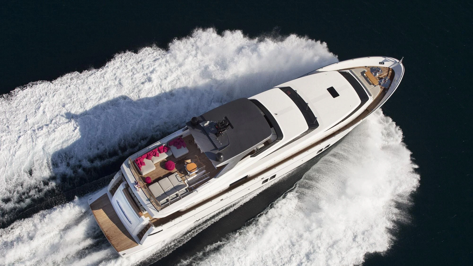 a satellite in space aboard CLEAR EYES Yacht for Sale
