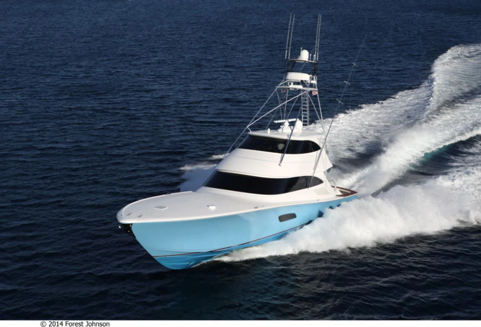 a boat on the water aboard HIGH COTTON Yacht for Sale