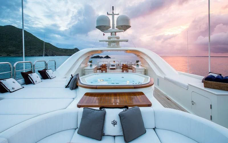 a boat on the water aboard HARMONY Yacht for Sale