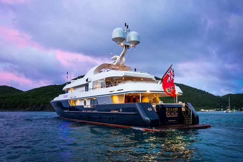 a boat on the water aboard HARMONY Yacht for Sale