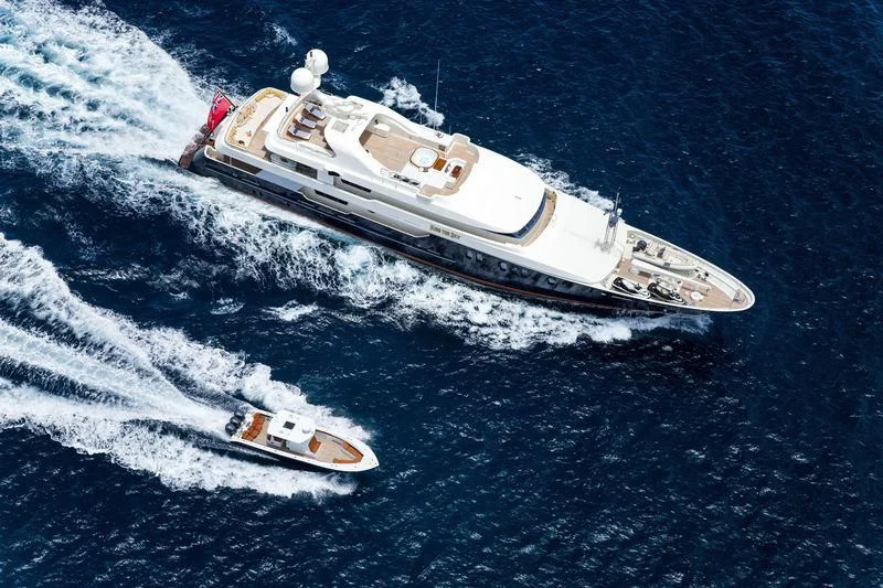 a boat on the water aboard HARMONY Yacht for Sale