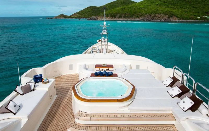 a boat on the water aboard HARMONY Yacht for Sale