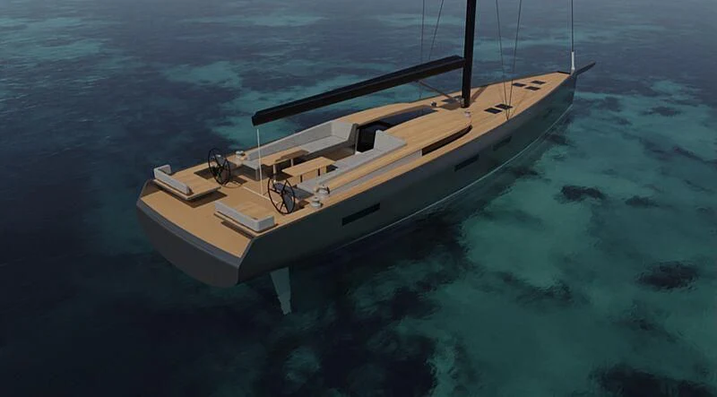 a boat in the water aboard MOKA III Yacht for Sale