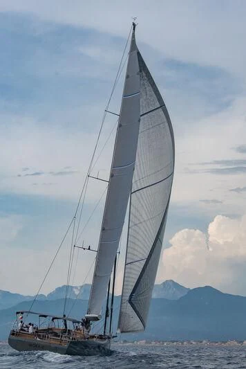 a sailboat on the water aboard MOKA III Yacht for Sale