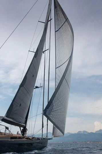 a sailboat on the water aboard MOKA III Yacht for Sale