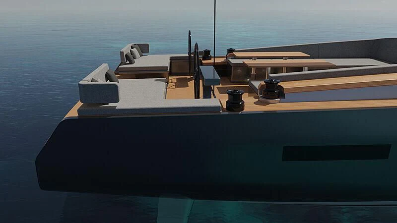 a boat on the water aboard MOKA III Yacht for Sale