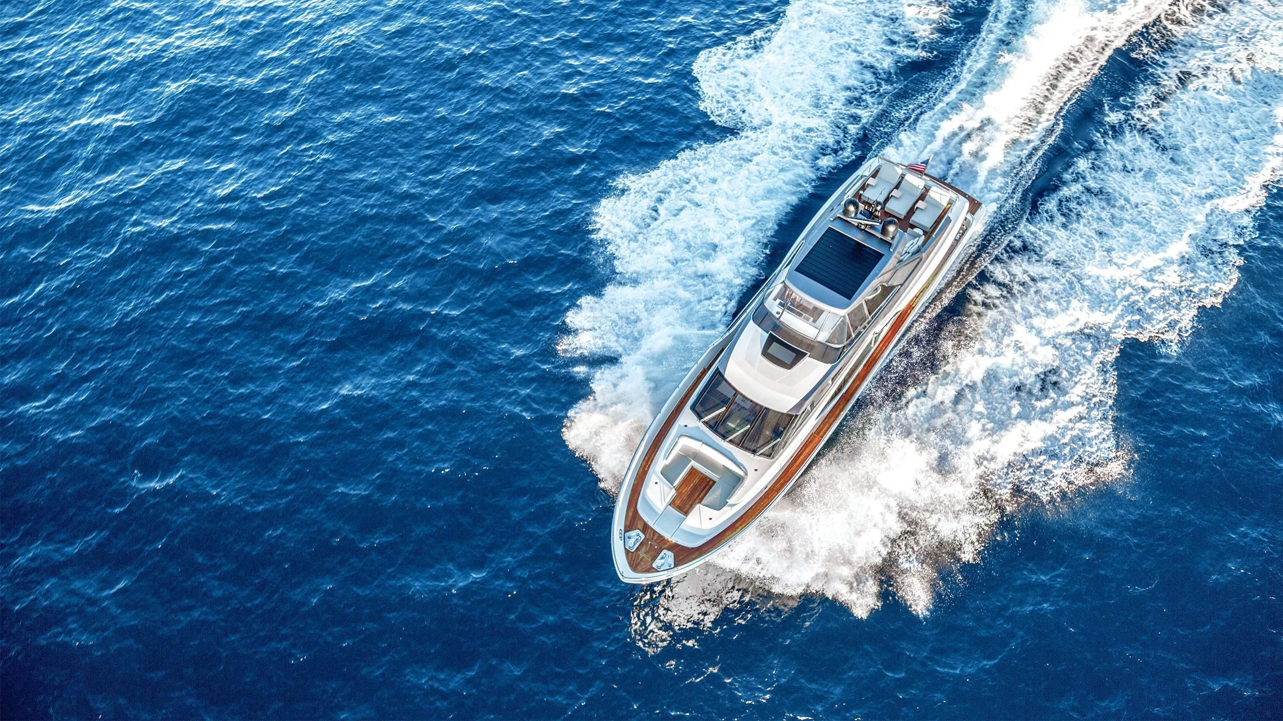 a boat in the water aboard SEASUN Yacht for Sale