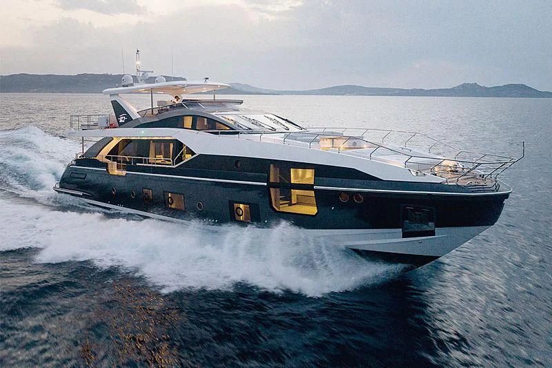 a boat in the water aboard R.DARENBEN Yacht for Sale