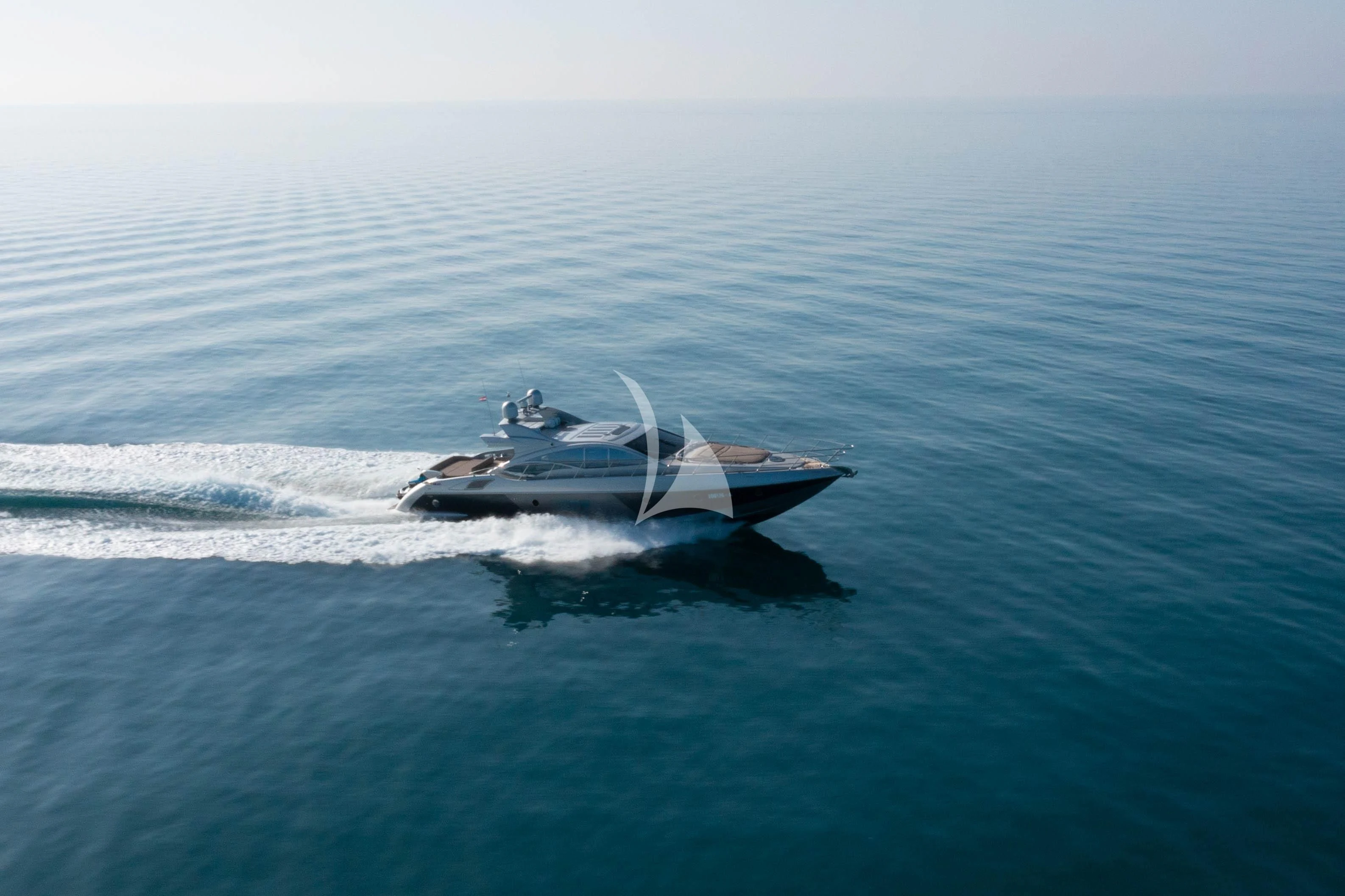 a boat in the water aboard FALCH Yacht for Charter