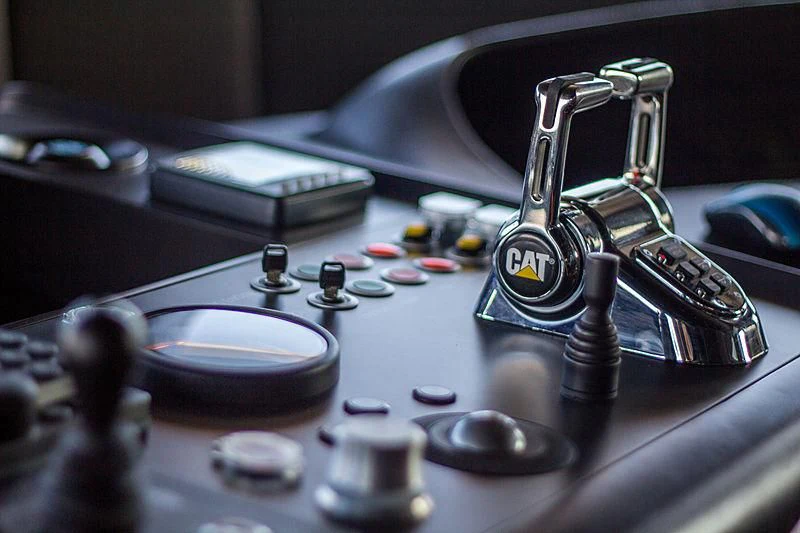 close-up of a machine aboard CHECKMATE Yacht for Charter