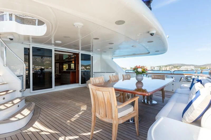 a boat on the water aboard CHECKMATE Yacht for Charter
