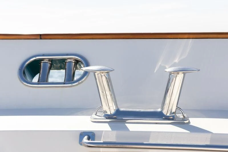 a pair of sunglasses on a table aboard CHECKMATE Yacht for Charter