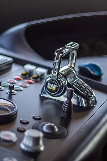 a close-up of a machine aboard CHECKMATE Yacht for Charter