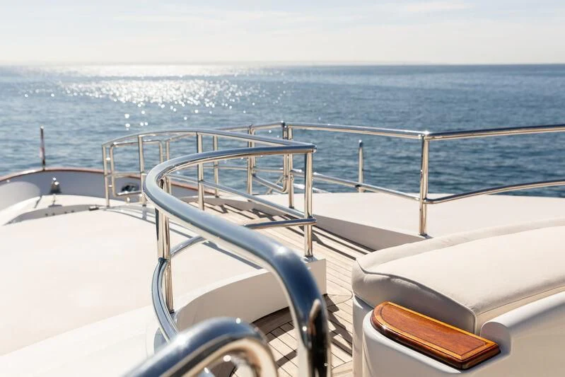 a boat on the water aboard CHECKMATE Yacht for Charter