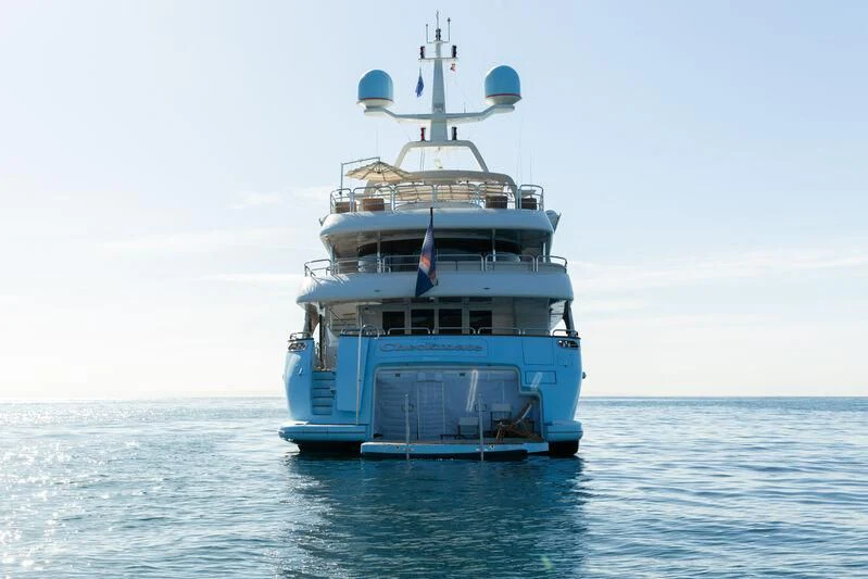 a boat in the water aboard CHECKMATE Yacht for Charter