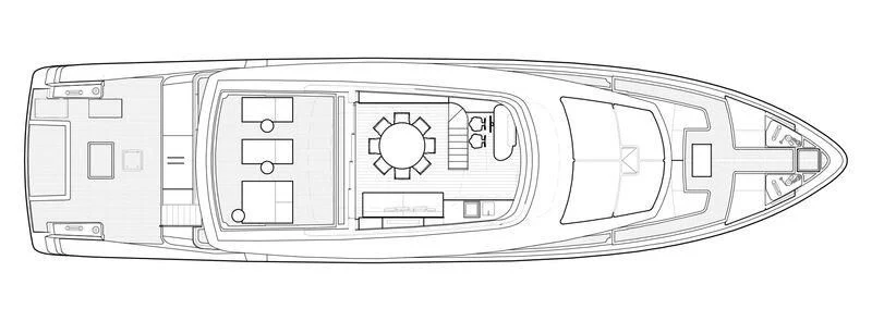 diagram aboard SANLORENZO SX100/119 Yacht for Sale